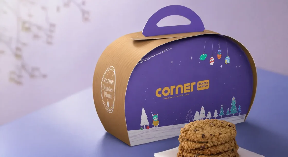 Corner Bakery – Round Box