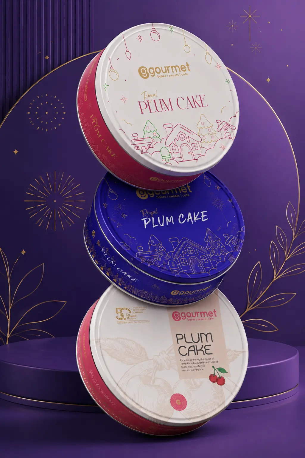 Gourmet – Plumcake Box